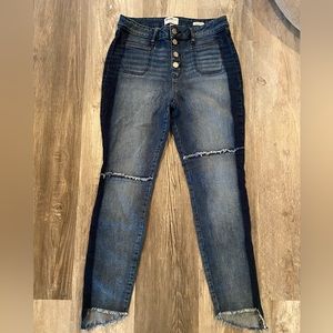 WilliamRast High Rise Crop Jeans
